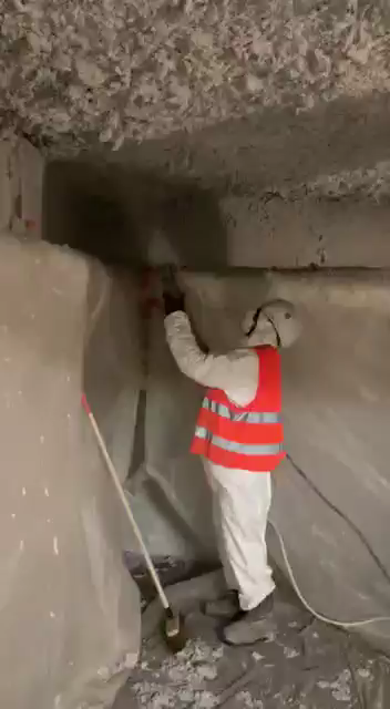 Vidéo : application d’un isolant projeté en sous-face