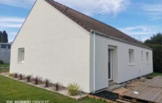 Rénovation de façade avec isolation extérieure — Après