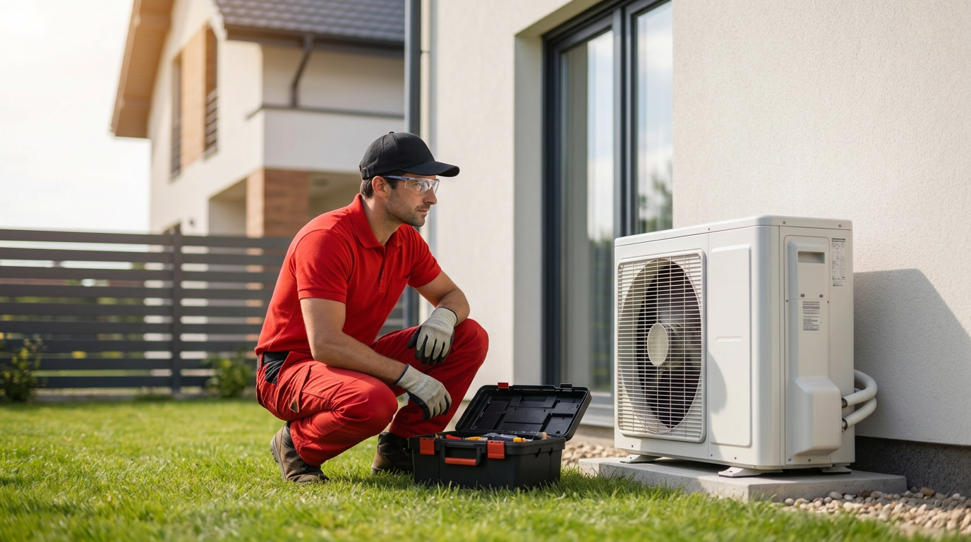Mise en service pompe à chaleur — Paris et petite couronne